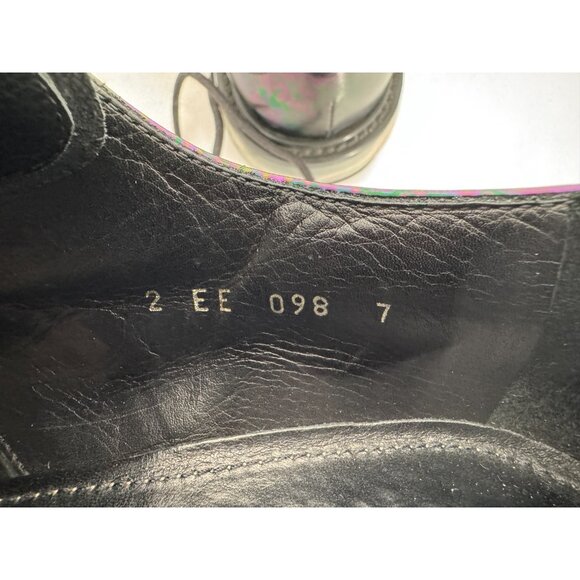 Prada Derby Levitate Black Leather Brogue Air Sole Lace Up Shoes Mens Sz 8 USA - Picture 13 of 15